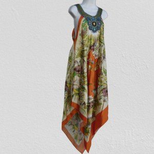 Beautiful Halter top flowy dress in Floral Print